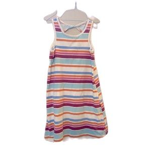 THEREABOUTS MULTI COLOR STRIPS DRESS